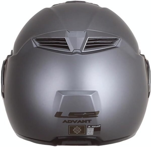LS2, Casco de moto modular ADVANT Matt Titanium, XL - Imagen 7