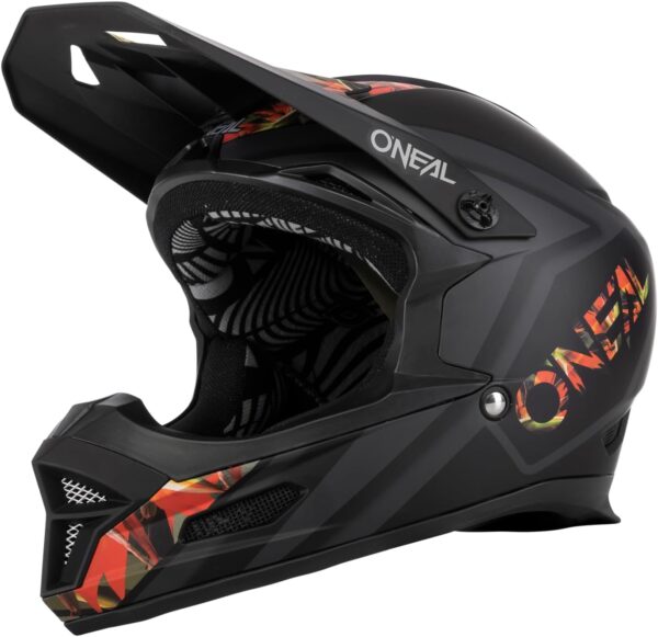 O'NEAL | Casco de bicicleta de montaña | MTB Downhill | Cumple con la norma de seguridad EN1078, Aberturas de ventilación para el flujo de aire y la refrigeración, Carcasa exterior de ABS | Casco Fury