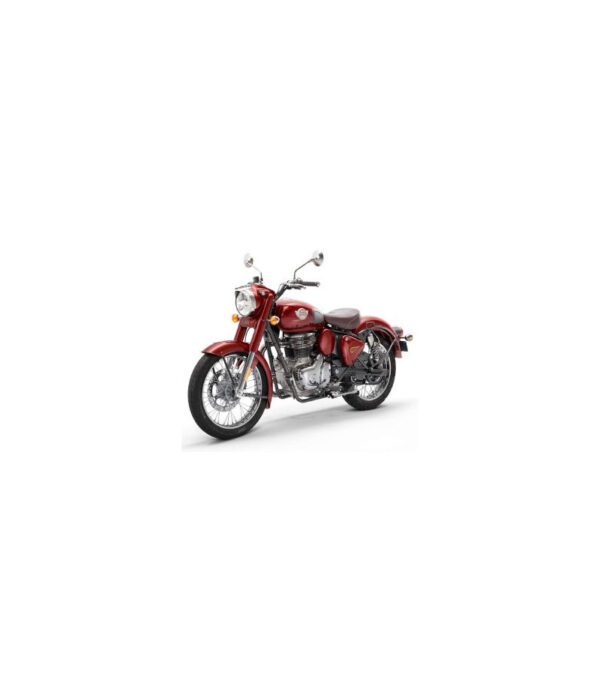 CLASSIC 350 MADRAS RED -dos asientos conductor y pasajero-