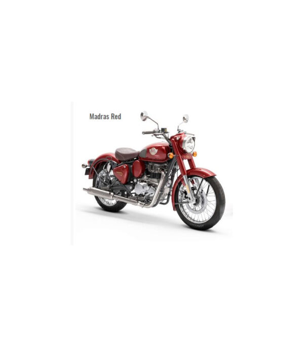 CLASSIC 350 MADRAS RED -dos asientos conductor y pasajero- - Imagen 2